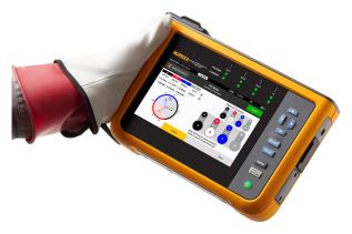 Fluke 1773 Elkvalitetsanalysator f&ouml;r 3-fas - Instrumentcenter