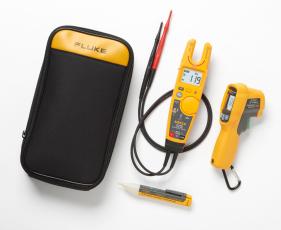 Fluke T5-600 Elektriskt m&auml;tkit med IR-termometer och sp&auml;nningsdetektor - Instrumentcenter
