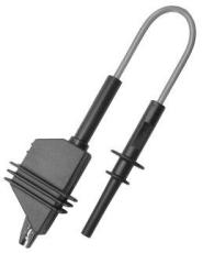 PJP 5600/5500-HT-150 M&auml;tkabel med Krokodilkl&auml;mma Svart - Instrumentcenter