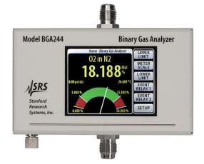 SRS BGA244 Bin&auml;r gasanalysator - Instrumentcenter