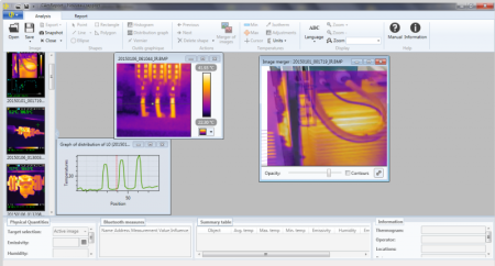 Bild 5, Chauvin Arnoux CA1954 Värmekamera - Instrumentcenter