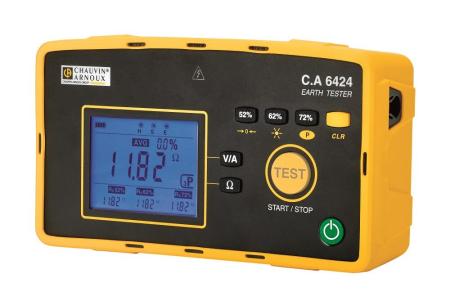 Image 2, Chauvin Arnoux CA6424 Earth Resistance Bridge - Instrumentcenter