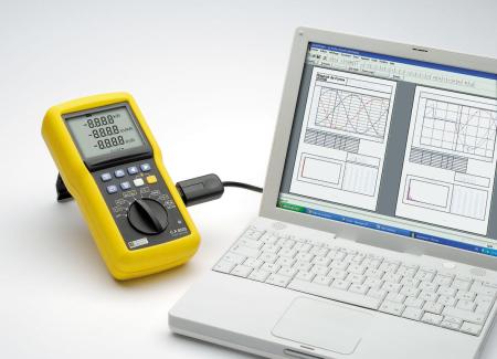 Bild 2, Chauvin Arnoux CA8220 Effektanalysator för 1- eller balanserad 3-fas effektmät - Instrumentcenter