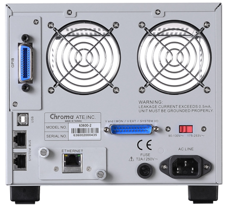 Bild 6, Chroma 63600 Serien Modulära Elektroniska DC Laster - Instrumentcenter
