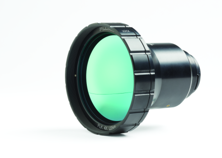 Bild 1, Fluke 4X-LENS IR-teleobjektiv med fyra gångers förstoring - Instrumentcenter