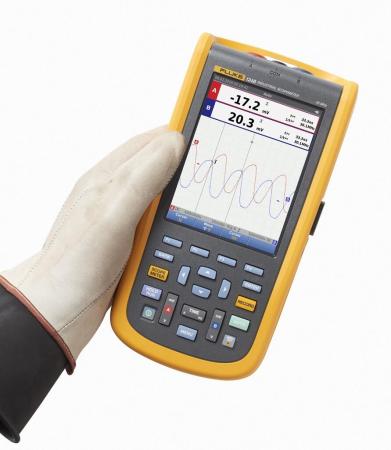 Bild 3, Fluke 124B/EU ScopeMeter Oscilloskop - Instrumentcenter