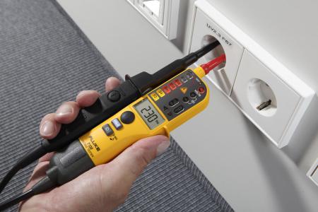 Bild 2, Fluke T130 Spännings- och kontinuitetsprovare - Instrumentcenter