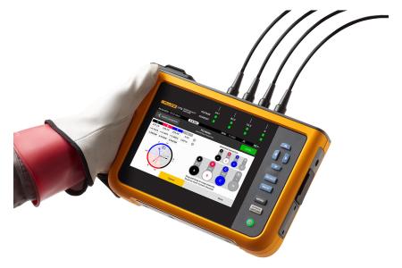 Bild 3, Fluke 1773 Elkvalitetsanalysator för 3-fas - Instrumentcenter
