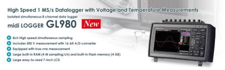 Bild 2, Graphtec GL980 Datalogger - Instrumentcenter