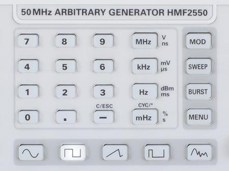 Bild 4, Rohde & Schwarz HMF2550 Funktion/Arbiträr generator - Instrumentcenter