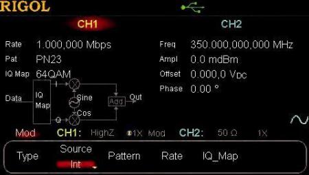 Bild 5, Rigol DG5352 Funktions-/Arbiträrgenerator - Instrumentcenter
