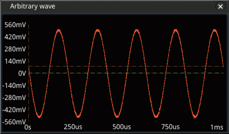 Bild 1, Rigol MSO5000-AWG Godtycklig vågformsgeneratoroption - Instrumentcenter