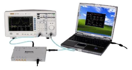 Bild 2, Rigol TX1000 RF-demonstrationskort - Instrumentcenter