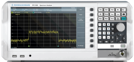 Bild 2, Rohde & Schwarz FPC1000 Spektrumanalysator - Instrumentcenter
