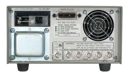 Bild 2, SRS DG535 Digital fördröjnings- och pulsgenerator - Instrumentcenter