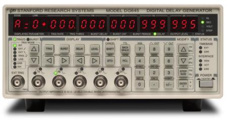 Bild 2, SRS DG645 Digital fördröjnings- och pulsgenerator - Instrumentcenter