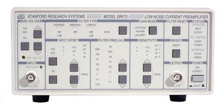 Bild 2, SRS SR570 Lågbrusströmförförstärkare - Instrumentcenter
