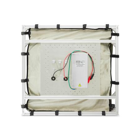 Bild 3, Tekbox TBST86/49/45/2-B Skärmat tält - Instrumentcenter