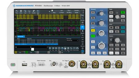Bild 2, Rohde & Schwarz RTA4K-COM4 Oscilloskop, Bandbredd 1GHz - Instrumentcenter