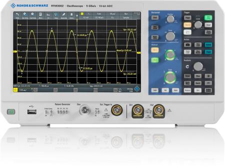Bild 2, Rohde & Schwarz RTM3002 Oscilloscope 100MHz to 1GHz bandwith, 5 Gsample/s, memor - Instrumentcenter
