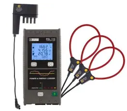 Chauvin Arnoux PEL 113 Energi- och Effektlogger med Str&ouml;mt&auml;nger - Instrumentcenter
