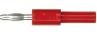 PJP Ada1057 Isolerad adapter 4 mm R&ouml;d - Instrumentcenter