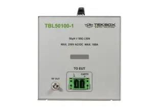 Tekbox TBL50100-1 Line Impedance Stabilisation Network - Instrumentcenter