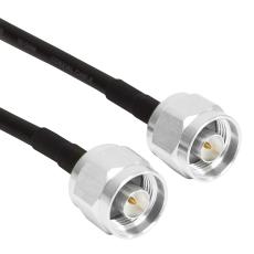Tekbox N-hane till N-hane Kabel 75 cm RG58 - Instrumentcenter