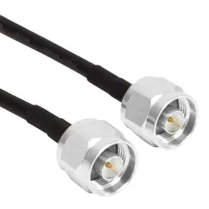 Tekbox N-hane till N-hane Kabel 75 cm RG58 - Instrumentcenter