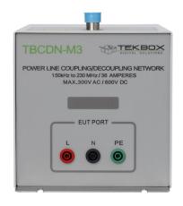 Tekbox TBCDN-M3 Kopplings-/avkopplingsn&auml;tverk - Instrumentcenter