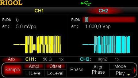 Bild 3, Rigol DG5071 Funktions-/Arbiträrgenerator - Instrumentcenter