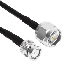 Tekbox N-hane till BNC-hane Kabel 75 cm RG223 - Instrumentcenter