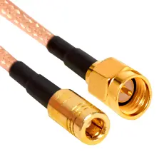 Tekbox SMA-hane till SMB-hona Kabel 75 cm RG316 - Instrumentcenter