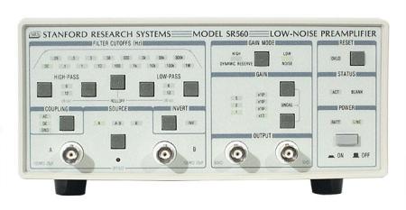 Bild 2, SRS SR560 Low noise Voltage Preamplifier - Instrumentcenter
