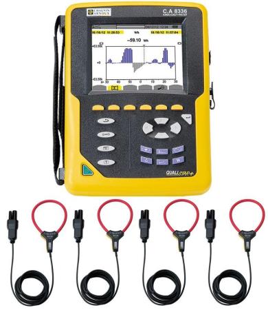 Bild 3, Chauvin Arnoux CA8336 3-fas Energianalysator - Instrumentcenter