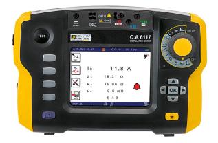 Chauvin Arnoux CA6117 Installationstestare - Instrumentcenter