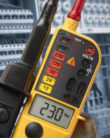 Bild 4, Fluke T150 Spännings- och kontinuitetsprovare - Instrumentcenter