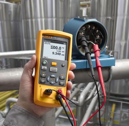 Bild 3, Fluke 714B Temperaturkalibrator - Instrumentcenter