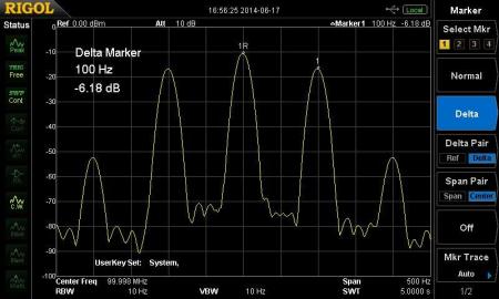 Bild 3, Rigol DSA832-TG Spektrumanalysator - Instrumentcenter