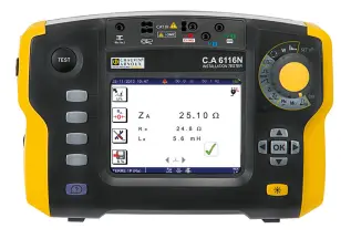 Chauvin Arnoux CA6116N Installationstestare - Instrumentcenter
