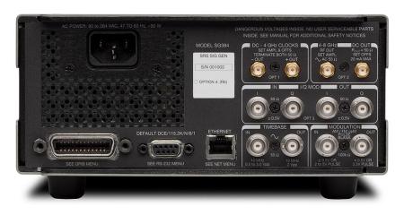 Bild 3, SRS SG384 RF Signalgenerator - Instrumentcenter