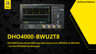 Rigol DHO4000-BWU2T8 Bandbreddsuppgradering - Instrumentcenter