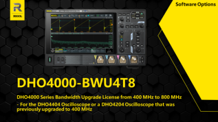 Rigol DHO4000-BWU4T8 Bandbreddsuppgradering - Instrumentcenter