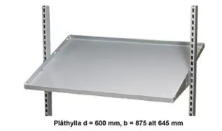 Nyblads AB Silverline Pl&aring;thylla 645&times;600 mm - Instrumentcenter