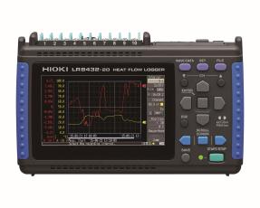 Hioki LR8432 V&auml;rmefl&ouml;deslogger - Instrumentcenter
