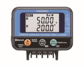 Hioki LR8515 Tr&aring;dl&ouml;s Sp&auml;nnings-/Temperaturlogger - Instrumentcenter