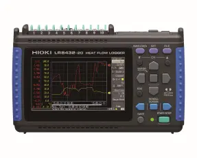 Hioki LR8432 V&auml;rmefl&ouml;deslogger - Instrumentcenter