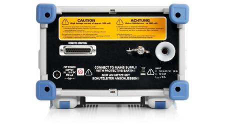 Bild 2, Rohde & Schwarz ENV216 Tvålinjigt V-nätverk - Instrumentcenter