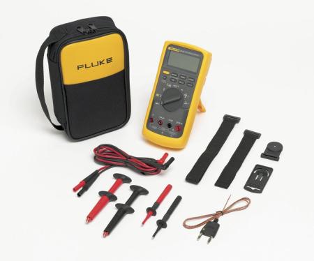 Bild 1, Fluke 87V/E2 Kit Kombiutrustning för industrielektriker - Instrumentcenter